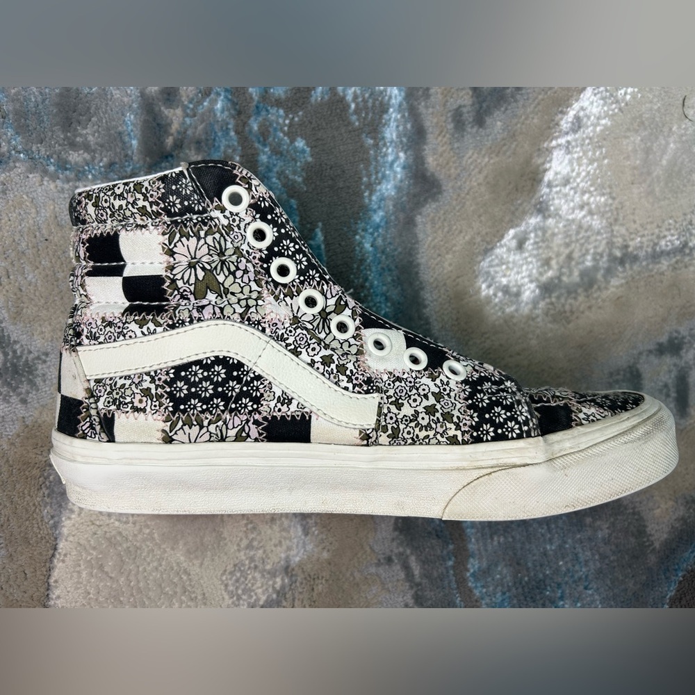 Vans Sk8hi Patchwork Floral Multi Marshmallow Col… - image 4